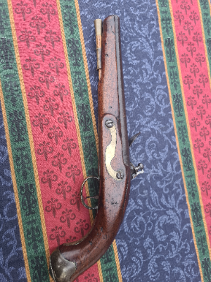 Discover our Tower Late Pattern Light Dragoons Flintlock Pistol. In untouched condition with a good working action and King's Proof Mark. Shop now!