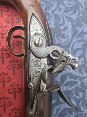 Discover our Tower Late Pattern Light Dragoons Flintlock Pistol. In untouched condition with a good working action and King's Proof Mark. Shop now!