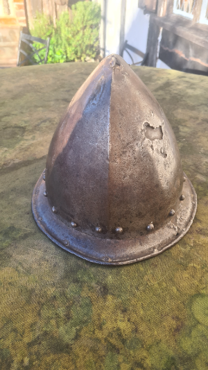 17th Century Italian Cabasset Infantry Helmet