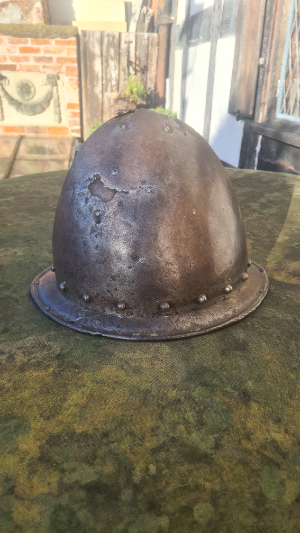17th Century Italian Cabasset Infantry Helmet
