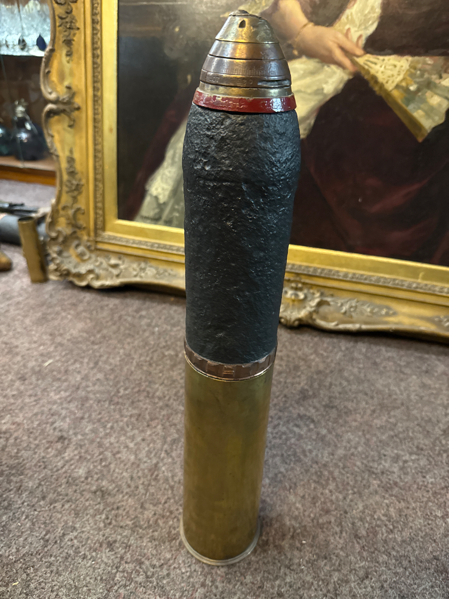 18 Pounder Shrapnel Round