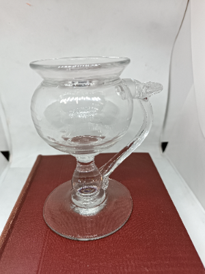 18-19th C. Glass Night Light