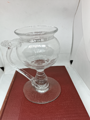 18-19th C. Glass Night Light
