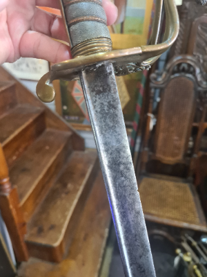 Discover our 1822 Pattern Infantry staff officers sword in fair condition, without engravings. Dive into military history, shop now!
