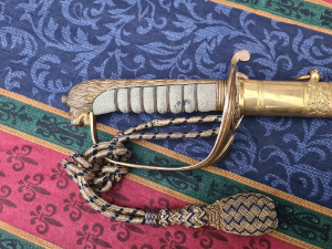 Explore our collection of naval swords, featuring an 1827 flag officers sword by Gieves. Experience the history of Rear Admiral W. K. Weston documented alongside. Don't wait, uncover now.
