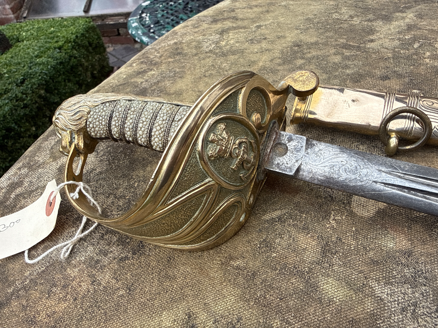 1827 Royal Navy Officers Claymore Bladed Sword