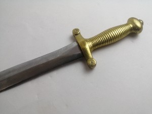 Upgrade your antique collection with our 1831 Pattern French artillery sword, modeled after Roman gladius. Discover the pristine condition. Shop now!