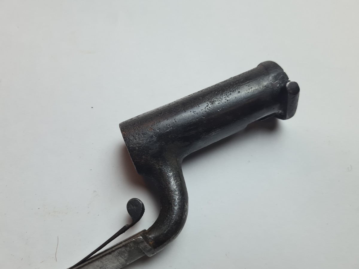 Explore our 1840's constabulary carbine socket bayonets in worn condition. Unique, historical items awaiting your collection. Start your adventure today!