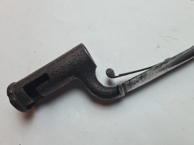 Explore our 1840's constabulary carbine socket bayonets in worn condition. Unique, historical items awaiting your collection. Start your adventure today!