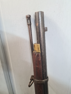 Explore our selection of Indian-made, three-band, 1859 pattern muskets. Engage with history and purchase this rare, in good condition piece. Act now!