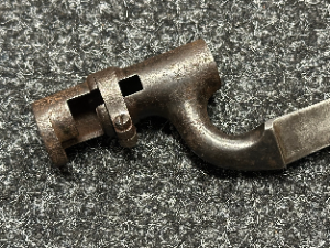 A lovely 1876 Martini Henry socket bayonet with a scabbard has sold out. It bears service stamps and is WD marked, inspected by Enfield.
