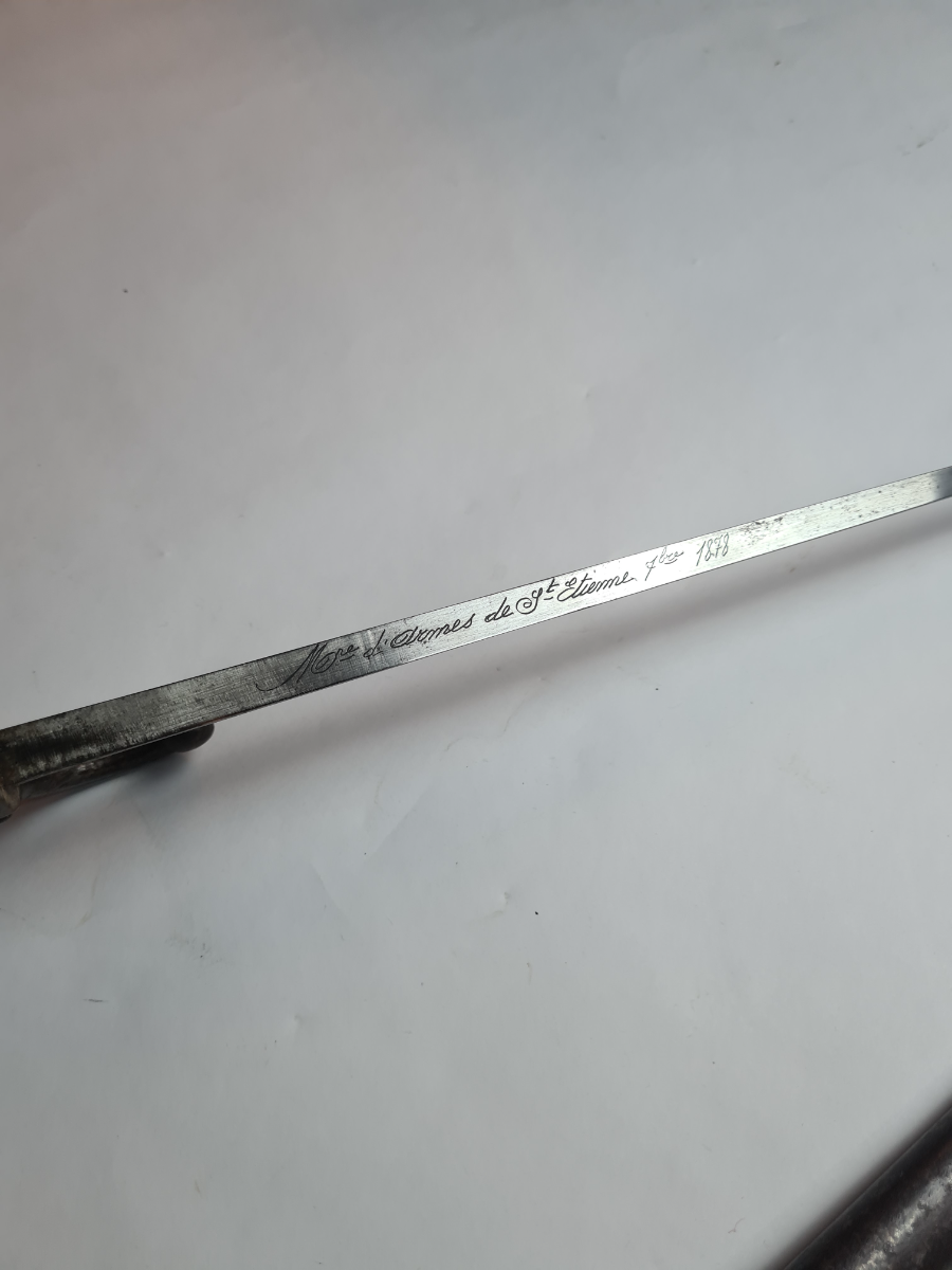 1878 Dated French Gras Bayonet.