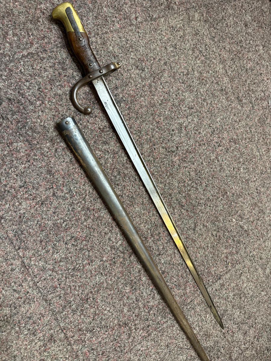 1882 French Gras Bayonet