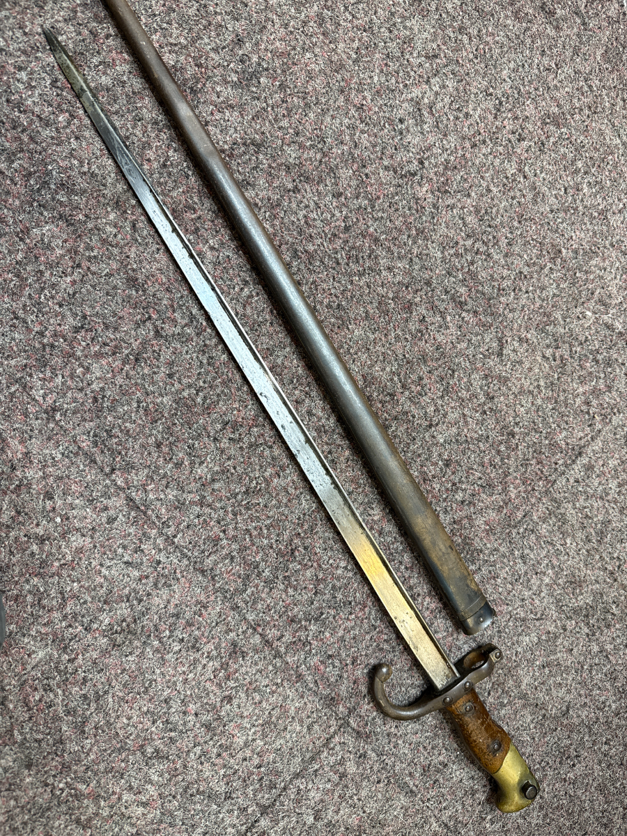 1882 French Gras Bayonet