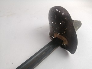 1897 Infantry Officers Sword Named To W E French.