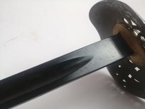 1897 Infantry Officers Sword Named To W E French.