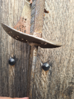 Discover our authentic 1897 George V Officers Dress Sword by T.G Phillips. Sourced straight from Dublin, it comes complete with a scabbard. Buy now.