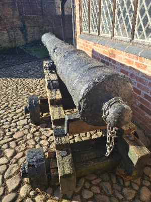 18th Century Iron 9 Pounder Naval Cannon