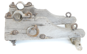 Discover our rare 18th-century Napoleonic cannon carriage! Made from oak with iron details, it's a unique piece of history. Explore its difference from 19th-century versions. Visit now!