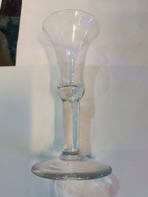 Explore our collection of 18th Century drinking glasses with pontel marks. Discover the perfect piece, featuring a wider foot and robust in height. Shop now, treasure awaits!