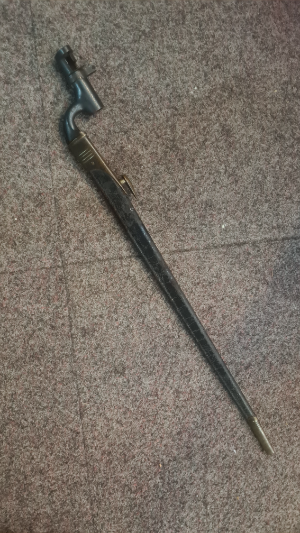 1900 Dated Martini Enfield Bayonet