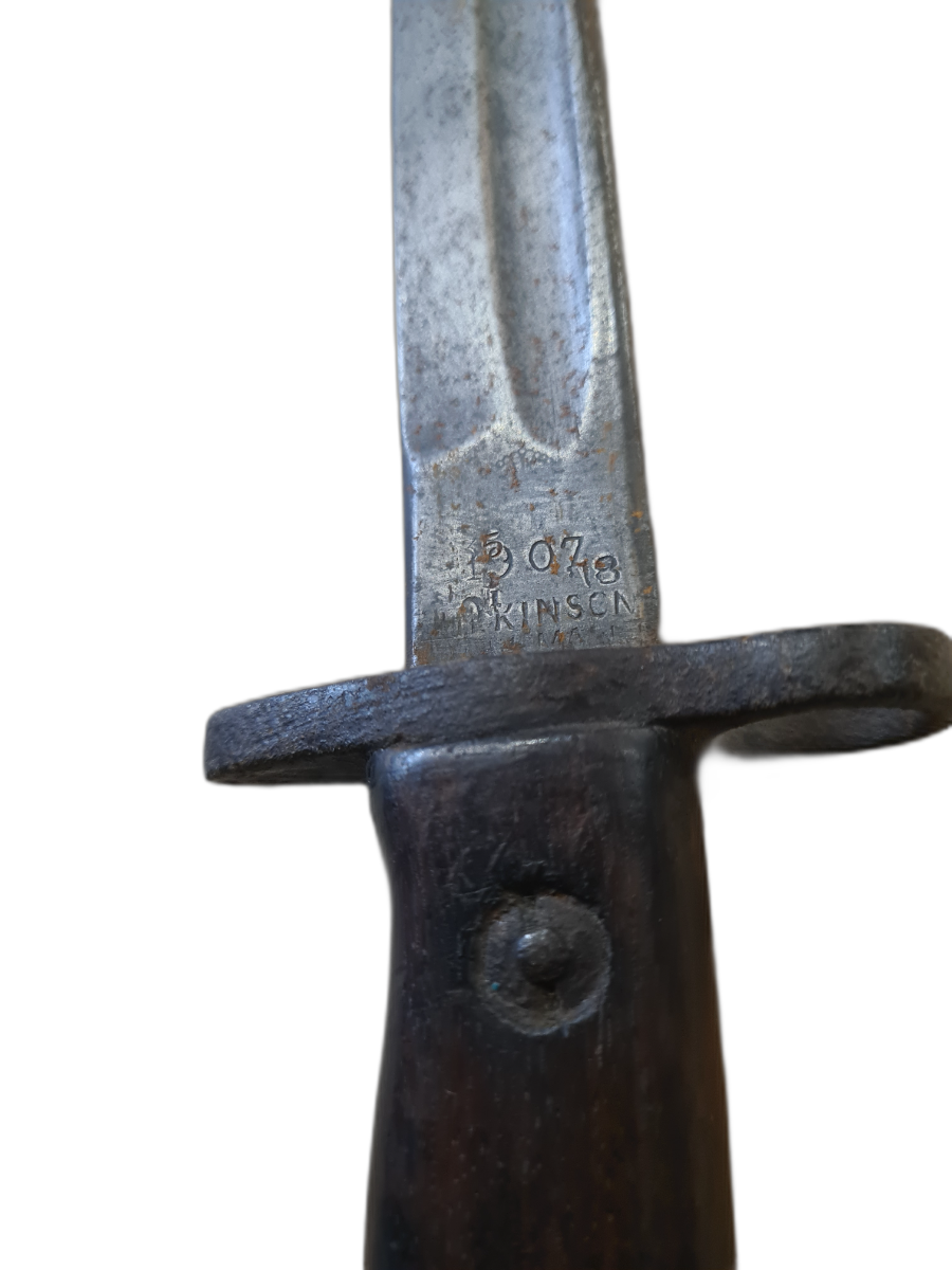 Discover our 1907 Wilkinson bayonet collection, dated 1918! Explore unique pieces with history, inspected by Enfield. Act now for these timeless relics.