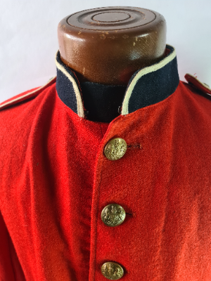 Discover our 1912 2nd Bn Royal Warwickshire Regiment other ranks frock in pristine condition. Own a piece of history today!