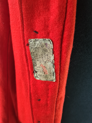 Discover our 1912 2nd Bn Royal Warwickshire Regiment other ranks frock in pristine condition. Own a piece of history today!