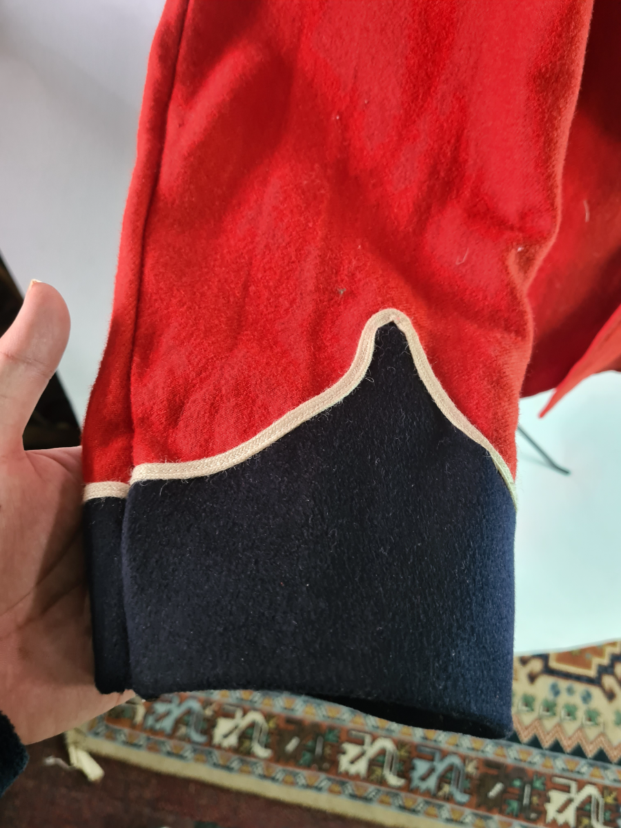 Discover our 1912 2nd Bn Royal Warwickshire Regiment other ranks frock in pristine condition. Own a piece of history today!