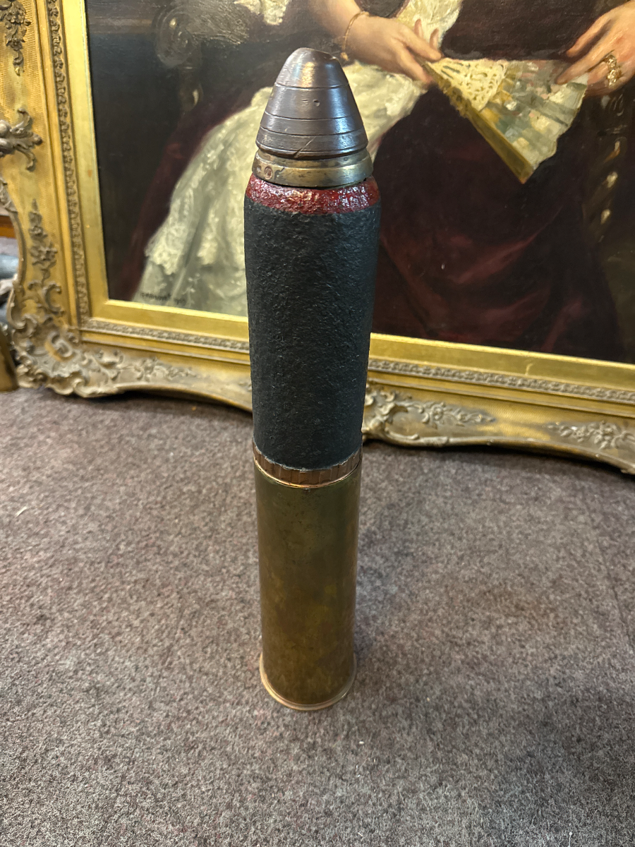 1916 Dated 18 Pounder Shrapnel Round