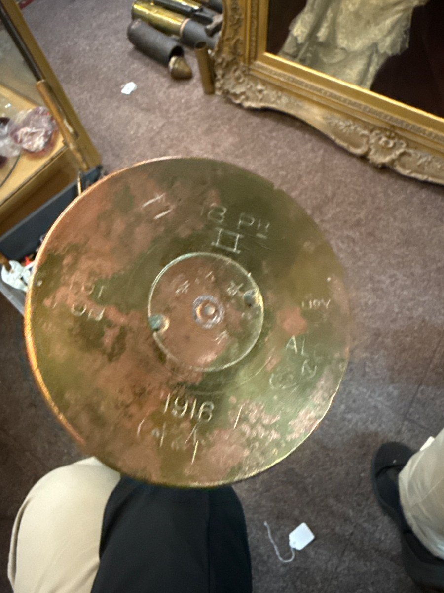 1916 Dated 18 Pounder Shrapnel Round