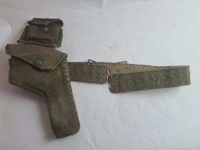 1937 Pattern Belt And Holster