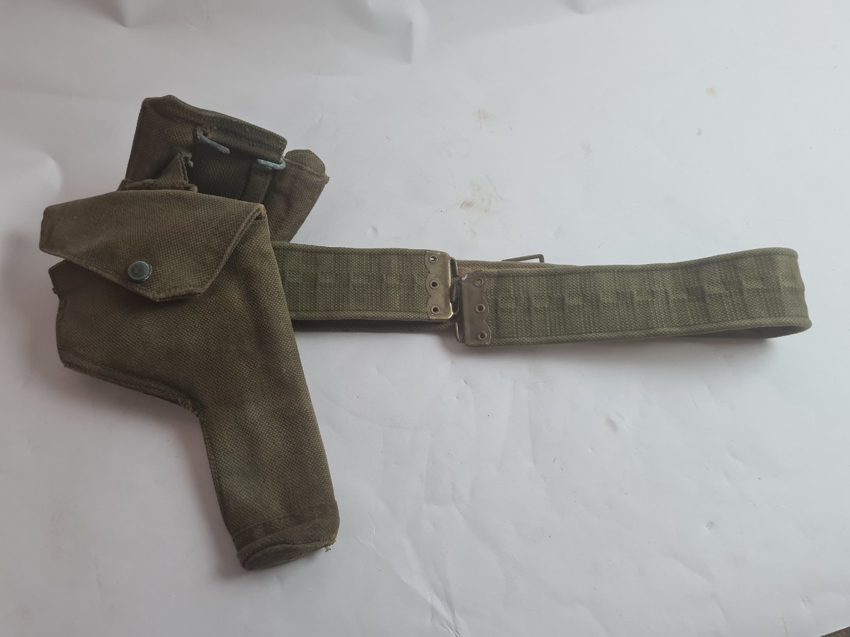 1937 Pattern Belt And Holster