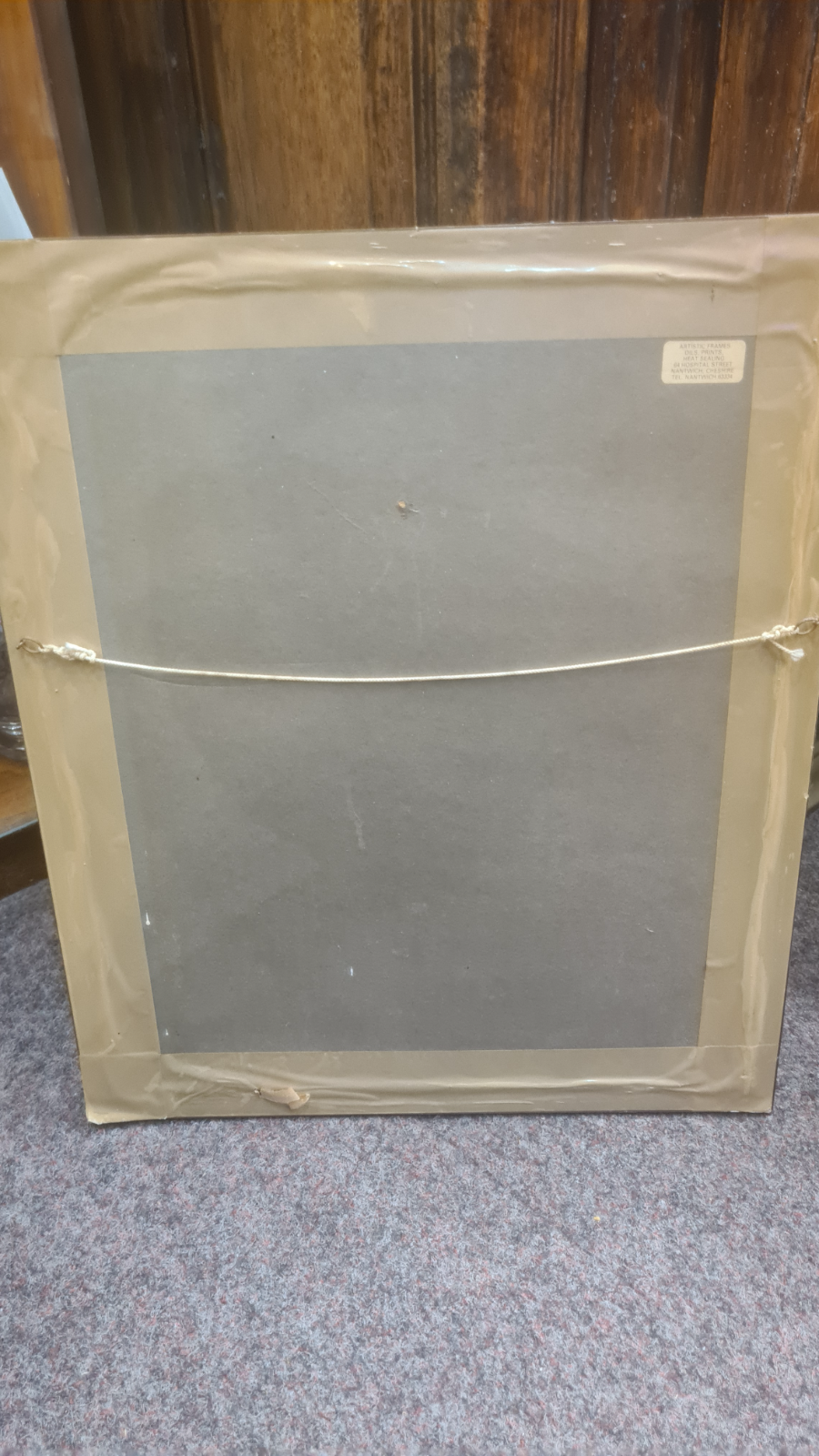 1939 Silkwork Embroidery Of The M.S Havelland