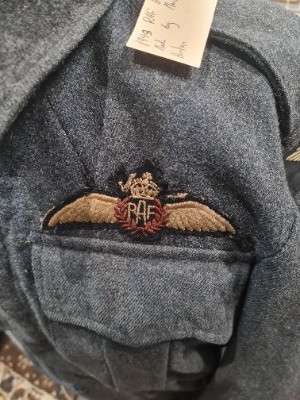 Shop 1943 RAF battledress blouse by Montague Burton Ltd! Limited stock, great condition. Visit now and discover our exclusive military collection.