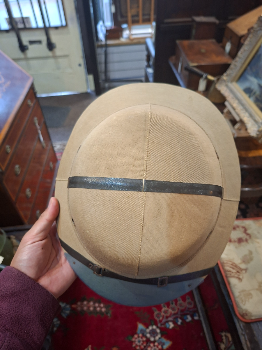 Discover our collection of 1940's/50's tropical sun helmets made in India. Unleash your vintage style - click to shop now!