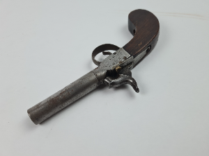 19th Century Birmingham Proofed Muff Pistol