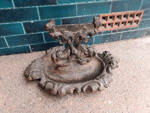 19th Century Cast Iron Boot Scraper