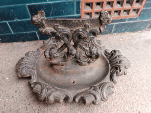 19th Century Cast Iron Boot Scraper