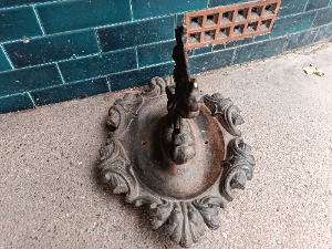 19th Century Cast Iron Boot Scraper