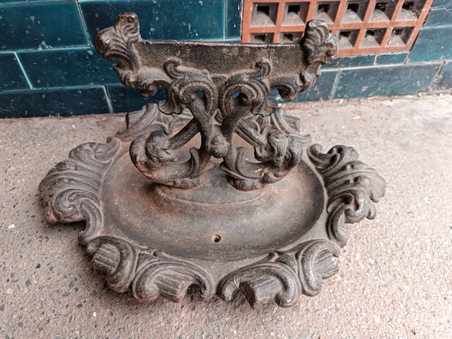 19th Century Cast Iron Boot Scraper