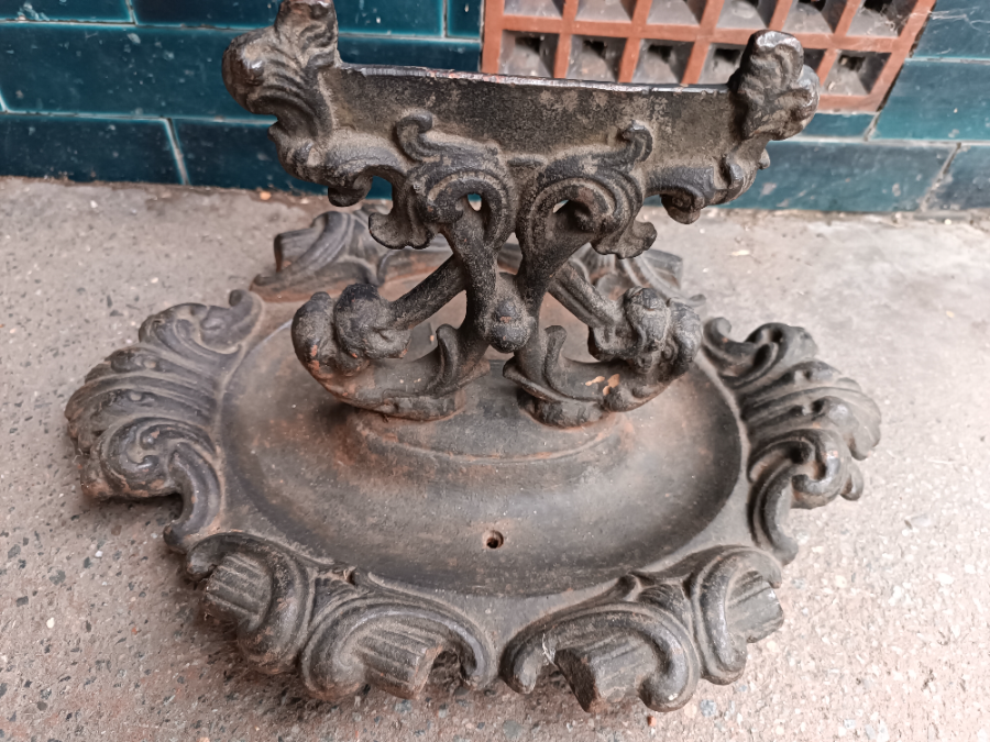 19th Century Cast Iron Boot Scraper