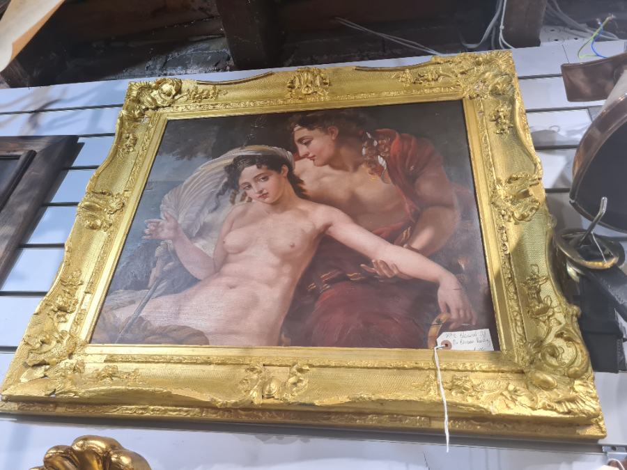 Discover our stunning collection of 19th-century classical paintings. This Surrey Fine Arts masterpiece in oil on canvas is ready to elevate your space. Shop now.