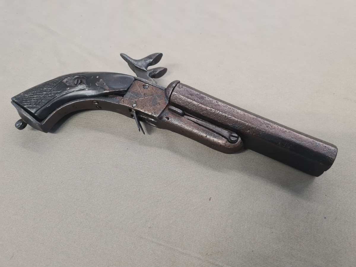 19th Century Double Barrelled Pinfire.
