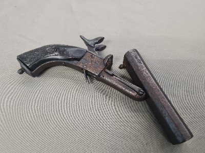 19th Century Double Barrelled Pinfire.