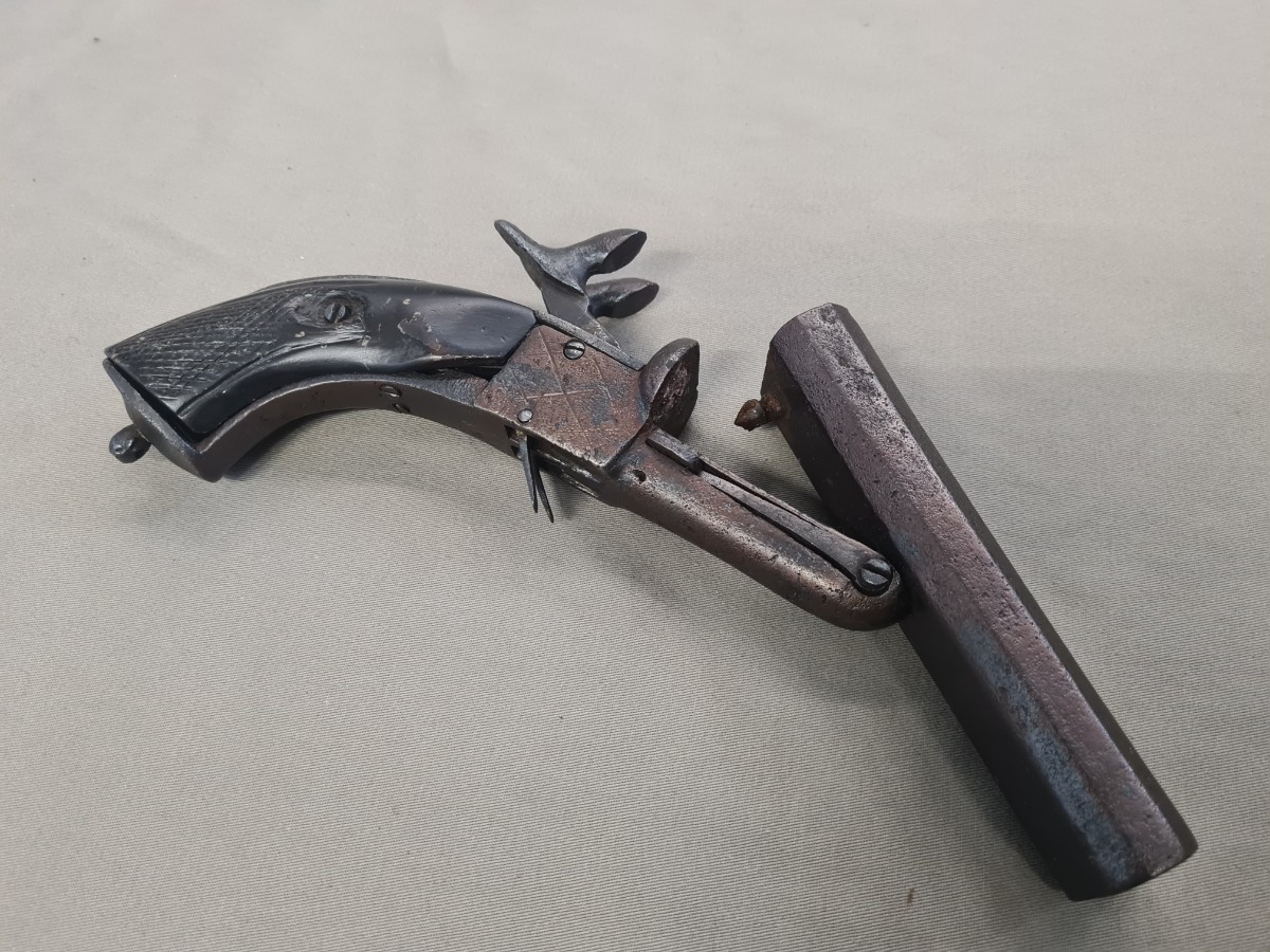 19th Century Double Barrelled Pinfire.