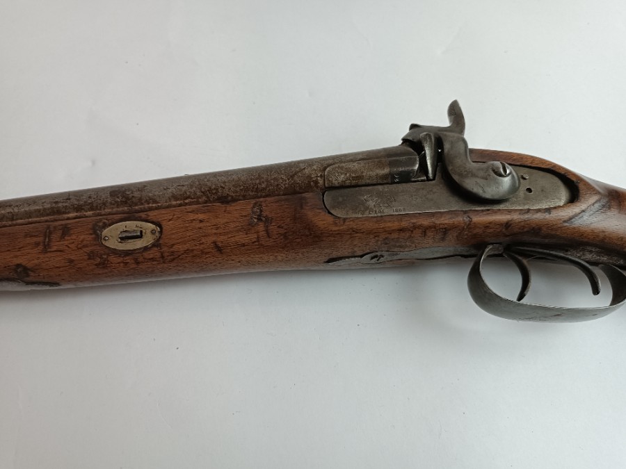 19th Century Double Barrelled Shotgun