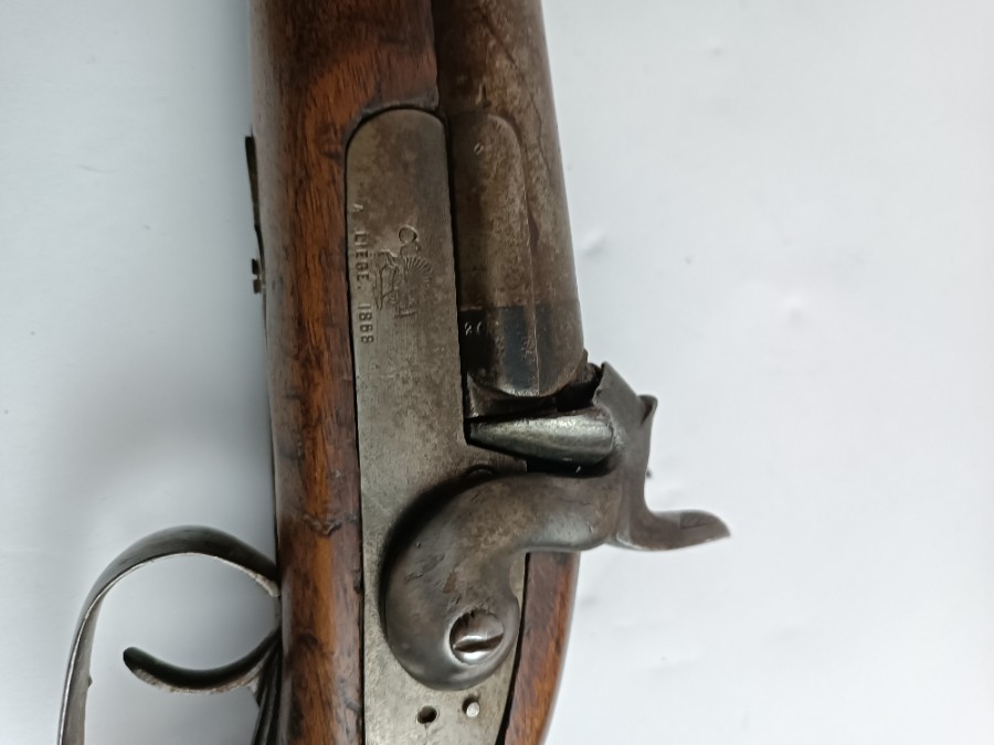 19th Century Double Barrelled Shotgun
