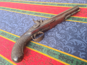 19th Century London Percussion Pistol