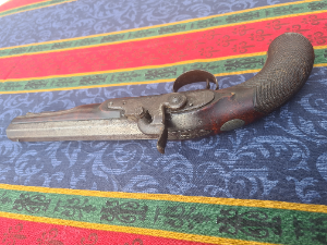 19th Century London Percussion Pistol